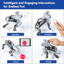 SunFounder PiDog AI Robot Dog Kit for Raspberry Pi 5/4/3B+/3B/Zero 2W, ChatGPT-4o Enabled with Voice Command & Video Recognition, App Control, FPV, 12 Servos, Gyroscope, Camera, Mic (RPI NOT Included) by TinyTreasures Baby Boutique