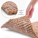 Jute Doormat 30x17 Inch, Jute Entryway Rug, Braided Doormat, Natural Woven Welcome Mat
