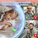 Walkie Talkies for Kids,5 Colourful Channels 2 Way Radio,Compass Flashlight and Magnifying Glass,3 Miles Long Range for Adventure Game,Outside, Camping, Hiking,Toys for 3-12 Year Old Boys Girls by TinyTreasures Baby Boutique