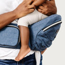 Tushbaby The Original Premium Quality Hip Seat Carrier – Safety-Certified Baby & Toddler Carrier with Secure Safety Buckles, No-Flimsy-Foam Design, Storage Pockets & Nursing Pillow. 0–3 yrs by TinyTreasures Baby Boutique
