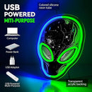 zidoni Alien Neon Sign,Dimmable Alien LED Neon Signs for Wall Decor Bedroom Game Room Man Cave Party Decor, LED Light Sign Gifts for Teen Boy Room by CozyNest Decor