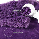 GONAAP Fuzzy Faux Fur Throw Blanket Purple Super Soft Cozy Plush Fuzzy Shaggy Blanket for Couch Sofa Bed (Purple, Throw(40"x50")) by CozyNest Decor