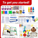 UNGLINGA 272 Experiments Science Kit for Kids, Chemistry Set, S.T.E.M Toys Boys Girls Birthday Gifts, Volcano, Crystal, Magic, Physics Lab Educational Learning Project by TinyTreasures Baby Boutique