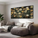 SIGNWIN 36"x72" Extra Large Framed Wall Art Whimsical Dandelion Field in Yellow and Green, Playful Botanical Print for Home Living Room Bedroom Decor (Frame Assembly Required) by CozyNest Decor