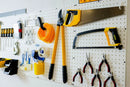 WallPeg Pegboard Kit - 4 Each 24"x16" White Pegbaord Panels - Made in The USA by GreenHaven Gardens