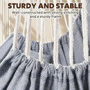 Chihee Hammock Chair Hanging Swing 2 Pillows Included,Strong Webbing Straps and Hooks for Easy Hanging Soft Cotton Hanging Chair Side Pocket Tassel Chair Comfort Indoor Outdoor Light Grey by GreenHaven Gardens