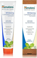 Himalaya Botanique Whitening Complete Care Toothpaste, Peppermint Flavor - Whitening Toothpaste Without Fluoride for Brighter Teeth & Fresh Breath - Vegan, Gluten Free, 5.29 oz by CozyNest Decor