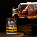 Gifts Inscribed Personalized Whiskey Decanter Set - Engraved Whiskey Decanter Bottle & Set of 2 Custom Drinking Glasses Laser Etched - Customized Whisky Gift for Wedding, Birthday, Fathers Day by CozyNest Decor