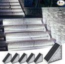 Solar Stair Lights Outdoor, 6 Pack Outdoor Solar Lights Waterproof IP67, Solar Step Lights for Outside, Patio, Decor, Yard, Garden, Front Door, Porch (Cool White) by GreenHaven Gardens