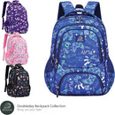 Primary School Backpack | Doubleday Collection for Boys | 17" Gamer Blue Design | Perfect for Teens by TinyTreasures Baby Boutique