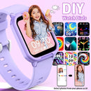 Smart Watch for Kids No Phone Needed, Tempered Glass Fitness Tracker Watch Boy Girl Teens with 19 Sport Modes, Pedometer, Sleep Monitor, Kids Watch Birthday Gifts Toy Gift for Girls Boys 6-16 (Purple) by TinyTreasures Baby Boutique
