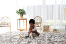 Cushmat Stylish Reversible Foam Play Mat (Large, Explorer - Ash Rose) - Soft, Waterproof, Durable Play mat for Infants, Babies, Toddler, Kids & Grownup - 6.5ft x 4.5ft by TinyTreasures Baby Boutique