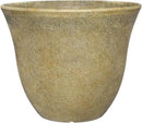 Classic Home and Garden Honeysuckle Planter, Patio Pot, 13" Fossil Stone (One Pack) by GreenHaven Gardens