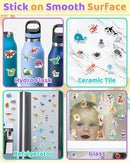 Benresive Reusable Sticker Books for Kids 2-4, Sticker Books for Toddlers 1-3 2-4, Toddler Travel Toys Activities Crafts Gifts - Ocean, Fairy and Dinosaur by TinyTreasures Baby Boutique