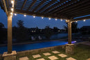 Enbrighten LED Bistro Outdoor String Lights, 48ft, 24 Shatter Resistant Lifetime Bulbs, 2200K Warm White, Weather Resistant, Indoor/Outdoor, Commercial Grade, Perfect for Backyard, Porch, Patio, 38357 by CozyNest Decor
