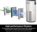 Shark Air Purifier for Home Large Room, Clean Sense Technology, HEPA Air Filter, 1000 Sq Ft, Kitchen, Filters Smoke, Captures 99.98% of Particles, Pet Dander, Pollutants, Dust, Allergens, HP201 by TinyTreasures Baby Boutique