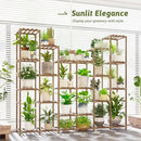 22 Tiers Plant Shelf for Plants Large Indoor Plant Stand Plant Rack Extra Large Wood Plant Stands for Hanging Plant Holder for Patio Balcony Garden by GreenHaven Gardens