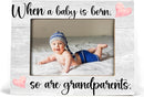 Baby Picture Frame, Ultrasound Picture Frames, When a Baby is Born So is a Grandparents, New Grandparents Gifts First Time 2025, Photo Frame,4x6 inch by TinyTreasures Baby Boutique