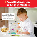 Pretzel Making Kit - Real Cooking Set for Kids Ages 5-12+ with Recipe and Ingredients - Kids Baking Set for Girls & Boys - Great Gift for Family Bonding by TinyTreasures Baby Boutique