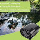 20 x 25 FT Pond Liner, 20 Mil Fish Pond HDPE Liner, Pond Liners for Outdoor Ponds, Koi Ponds, Garden Fountain, Waterfall by GreenHaven Gardens