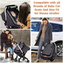 Waterproof Baby Stoller Bunting Bags Winter Carseat Canopies Cover to Protect Baby from Cold Wind, Super Warm Plush Fleece Baby Carrier Cover for Infant Boys Girls, Keeps Babies Warm and Cozy by TinyTreasures Baby Boutique