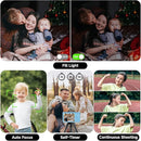 Digital Camera, FHD 4K 44MP Digital Camera, 16X Digital Zoom, Digital Point and Shoot Camera with 3-LED Fill Lights, 64GB SD Card, Compact Camera for Kids Teen Boys Girls, Blue by TinyTreasures Baby Boutique