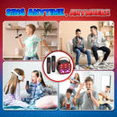 Cool Mini Karaoke Machine Toys: Kids Toys Birthday Gifts Age 3-12+ LED Portable Bluetooth Speaker with 2 Wireless Microphone Gift Toy for 4 5 6 7 8 9 Years Old Girls Boys Kid Adults by TinyTreasures Baby Boutique