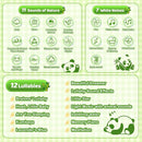 Panda Gifts,【3 Films+ 30 Sounds】Panda Night Light,【93 Effects+ Remote】Toddler Boys Toys for Boys 3-5, [3 Brightness 5-995 min Timer] Girls Toys Age 6-8, Kids Gifts for Kids Toys for Ages 5-7 by TinyTreasures Baby Boutique
