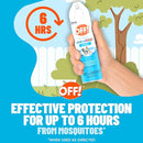 OFF! Insect Repellent Aerosol for Adults & Kids, Fragrance-Free Bug Spray for Everyday Protection from Mosquitoes and Ticks, 7.5 Oz by TinyTreasures Baby Boutique