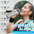 Water Bottle, 32 oz Motivational Water Bottles with Time Marker-Tritan & BPA Free, Sports Water Bottle with Time to Drink & Strap, Wide Mouth, Leakproof -Gift for Christmas Gym Fitness & Outdoor by CozyNest Decor