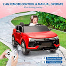 Hetoy 24V 2-Seater SUV Licensed Chevrolet Blazer Ride On Car Toy w/Parent Remote Control, 3 Speeds, Wireless Music, MP3 Player, Electric Car for Kids Ages 3-8, RED by TinyTreasures Baby Boutique