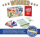 Blobby's Pizza Math Card Game: Crazy Fun Strategic Pizza Eating Contest Between Cute Monsters! by TinyTreasures Baby Boutique