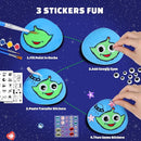 EPUMP Rock Painting Kit for Kids – Glow-in-The-Dark Arts & Crafts Set for Boys & Girls Ages 6-12, DIY Crafts Creative Painting Toys, Fun Art Supplies for Kids Activities & Birthday Gifts by TinyTreasures Baby Boutique