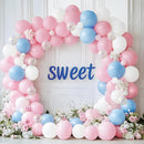 JOYIN 150 Pcs Pastel Pink Balloons, Different Sizes 18 12 10 5 Inch Pastel Pink Latex Balloon Arch Kit with Instruction for Birthday Decoration Party Graduation Wedding Holiday by TinyTreasures Baby Boutique