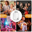 DD&HAPP Glass Beverage Dispenser With Stainless Steel Spigot,1.2 Gallon Mason Jar Drink Dispenser,Sun Tea,Lemonade & Juice Dispenser for Parties, Weddings & Events.Leak-Proof, Infuser Included. by CozyNest Decor