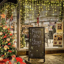 Hezbjiti Christmas Lights Decorations Outdoor, 1600LED 164FT Curtain Fairy Lights 8 Modes 320 Drops Fairy String Curtain Lights for Christmas Decor Eaves Window Party Yard Garden by GreenHaven Gardens