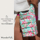 WanderFull® Original HydroBag® Collection, Water Bottle Holder w/Strap & Phone Pocket, Hands-Free Crossbody Water Bottle Bag by TinyTreasures Baby Boutique