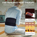 UTK Heating Pad for Back Pain Relief, Far Infrared Heating Pads with 20 Natural Jade Stones, Heating Fast, Hot Enough, Auto Shut Off, Smart Controller, 55'' Large Size Heat Pad for Back by CozyNest Decor