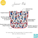 Bumkins Bibs - Toddler Bibs, Waterproof, Large for 1-3 Years, Short Sleeve by TinyTreasures Baby Boutique