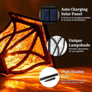 GIGALUMI Solar Lights Outdoor Waterproof, 6 Pack Flickering Flame LED Lights, Garden Decor for Yard, Patio, Landscape, Planter, Walkway by CozyNest Decor