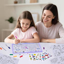 LED Drawing Board, 11.9"X8", Acrylic Note Board with Colors, Include LED Light Up Writing Pad 4 Modes & 7 Colors, 8 Markers, Stand, Hanging Chain, 2 Gel Clings, Holiday Gift by TinyTreasures Baby Boutique