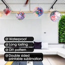 5 Pack Sublimation Wind Spinner Blanks 8 Inch Wind Spinners Sublimation Blanks 3D Aluminum Metal Wind Spinners for Yard and Garden Indoor Outdoor Window Porch Front Door Decoration Round by GreenHaven Gardens