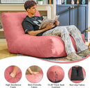 Bean Bag Chair Lazy Bean Bag Sofa, Floor Beanbag Chairs with Stuffed High-Density Foam, Memory Foam Bean Bag Sofa for Living Room, Bedroom and Office by TinyTreasures Baby Boutique