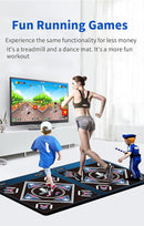 HDMI Musical Electronic Dance mat with a Camera, a 64G Large Memory Card, Including 1000 Games,650 Songs,81 Music Videos,for Single/Double Users, a Luxurious Gift for Boys and Girls by TinyTreasures Baby Boutique