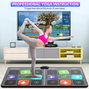 FWFX Dance Mat for TV Games - Wireless Musical Electronic Dance Pad for Kids & Adults, 2-Player Indoor Active Exercise Game for Family Parties, Birthday for Boys and Girls by TinyTreasures Baby Boutique