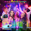 Astronaut Galaxy Projector for Bedroom, Star Projector Galaxy Light with App & Remote Control, White Noises, Bluetooth Speaker, Rocket Night Light for Kids, Ceiling, Gifts, Room Decor by TinyTreasures Baby Boutique
