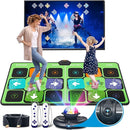 FWFX Wireless Dance Mat for TV, 2-Player Musical Electronic Dancing Pad for Kids & Adults, for Family Party Games, Exercise, Yoga & Fitness - Birthday for Boys & Girls(Green) by TinyTreasures Baby Boutique