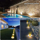 4 Pack 3w 12v Low Voltage In-ground Lights LED Landscape Light Waterproof IP67 Pathway Lights Outdoor spotlights Trees Flags for Garden,Yard,Tree (Warm White) by GreenHaven Gardens