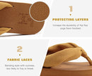 KuaiLu Flip Flops for Women with Arch Support Yoga Mat Comfortable Summer Beach Walking Thong Cushion Sandals Slip On Indoor Outdoor by TinyTreasures Baby Boutique