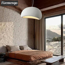 23.6in Large Wabi Sabi Pendant Lights Kitchen Island Lighting Fixture Ceiling Mount White Modern Japanese Lamp Japandi Chandelier for Dining Living Room Bedroom Restaurant Hanging Lamp by CozyNest Decor